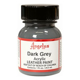 Angelus Pintura Acrílica Gris Oscuro Para Cuero 29.5 Ml