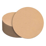 Platos Base Círculos 35cm Mdf 3mm 12 Piezas Mesa Bajoplato