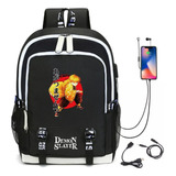 Primaria Mochilas Escolare Impermeable Demon Slayer Usb A013