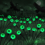 A Halloween Solar 6 Globos Oculares Luces Decorativas