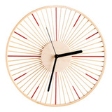 Reloj De Pared De Madera Vintage Único Para Sala De Estar,