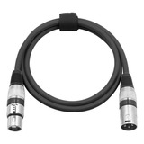 Cable Xlr Balanceado Canon Cable Plug Dmx Audio - 5 Metros