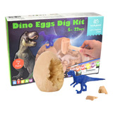 Kit De Dinosaurios Excabacion Huevos