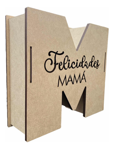 Caja Para Regalo M Día De Las Madres 10 De Mayo Mdf 3mm