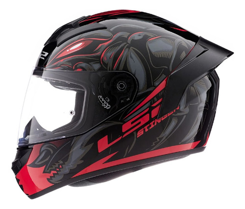 Casco Integral Ff352 Rookie Stinger Spoiler Ls2 En Cycles