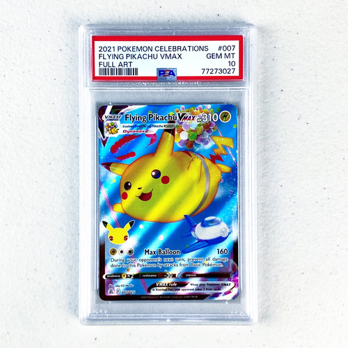 Psa 10 Flying Pikachu Vmax Celebrations Cartas Pokemon Tcg