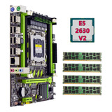 Placa Base X79+cpu E5 2630 V2+4 X 4 Gb Ddr3 1600 Mhz Reg Ecc