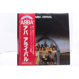 Vinilo Abba  Arrival  1976 (edición Japonesa, Obi Rojo)