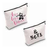 Cosmetiquera - Tsotmo Live Love Dance Makeup Bag &5678 Gift 