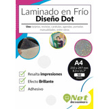 Resma Laminado En Frío Diseño Punto Pack 50 Hojas