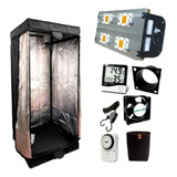Combo Full Kit Indoor Carpa 80x80x160 + Led 200w Completo