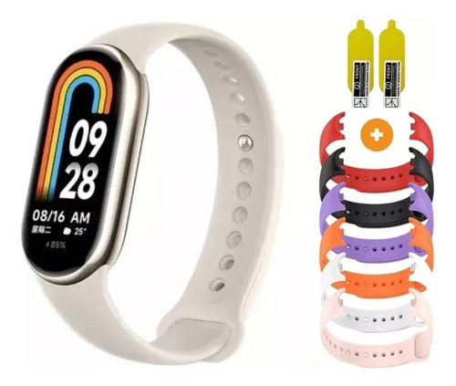 Relógio Xiaomi Mi Band 8 Película I Pulseira I Versão Global