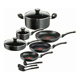 Juego Completo Cocina T-fal 12 Piezas Batería New Platinum