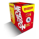 Cabo De Rede, Cat6 305m Branco, Utp 4 Pares - Megatron