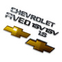 Kit Emblemas Chevrolet Aveo 1.6 16v + Delantero Y Trasero Chevrolet CHEVY