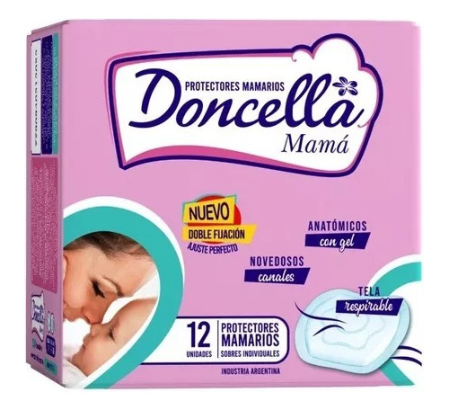 2 Pack Protectores Mamarios Doncella X 12 Unid