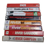 Lote De 8 Peliculas Vhs River Campeón 1993/94/96/97/99