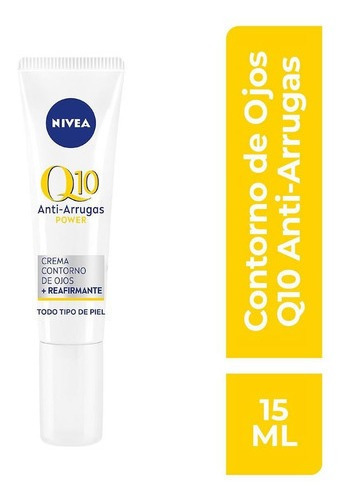 Crema Facial Nivea Antiarrugas Q10 Todo Tipo De Piel 15 Ml