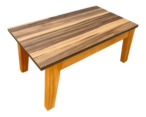 Mesa Ratona Nordica 40x70 Tapa Tipo Petiribi Living Comedor