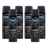 Pack X 6 Desodorante Nivea Deep Dark Wood