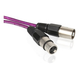 Cable Microfono Balanceado Xlr Macho A Xlr Hembra Blindado