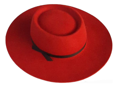 Sombrero Paño Paisana Gaucho Calidad Premium 
