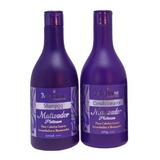 Kit Matizador Platinum Maycrene Shampoo Condicionador 2x500g