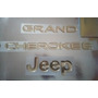 Emblema Jeep Grand Cherokee Original Resina 2 Piezas Jeep Wrangler