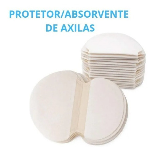 Kit Protetor Axilas Anti-suor Higiênico Confortável 10 Pares