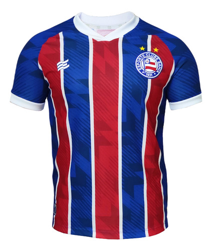 Camisa Bahia 2024 Uniforme 2 Torcedor Tricolor Licenciado