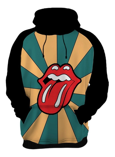 Blusa De Frio Moletom The Rolling Stones Bamda Rock 01