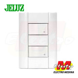 Tapa De Luz Armada 2 Llave Punto Verona Jeluz Electro Medina