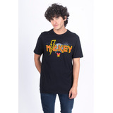 Playera Hombre Mickey Mouse Disney Rock Original Negro Donal