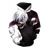 Moletons Suéter Anime Tokyo Ghoul 3d Digital
