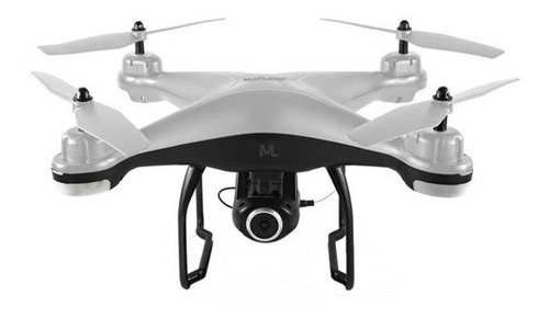 Drone Multilaser Fenix Es204 Com Câmera Fullhd Branco E Preto 2 Baterias