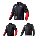 Jm Campera Moto Cordura Ls2 Serra Negra Rojo Urbana Turismo