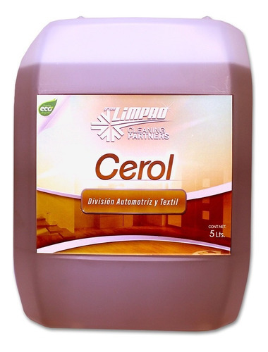 Aceite Para Mop Trapeador Limpro®, Cerol, 5 Litros