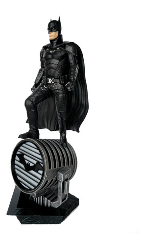 The Batman Lampara Para Escritorio 40 Cm Luz Cálida 