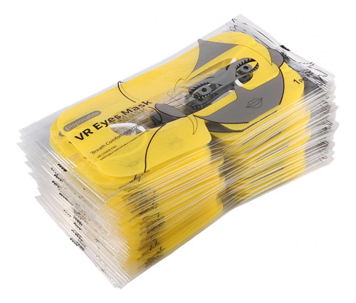 50 Unids Vr Auriculares Máscara Vr Máscara De Amarillo