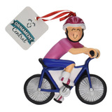 Ornament Central Oc-123-f - Figura De Ciclista Femenina