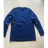Sweater Azul Nuevo Con Etiqueta