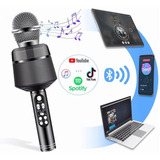 Micrófono Inalámbrico Bluetooth Karaoke Led Ultravoice 