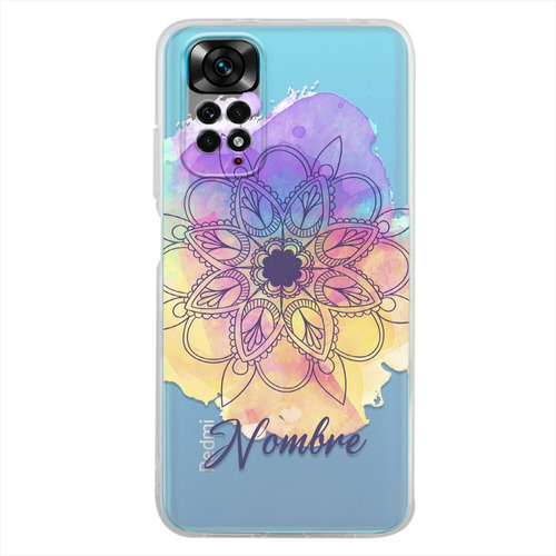 Funda Xiaomi Antigolpes Mandalas Personalizada Con Nombre