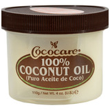 Cococare Products Cococare Aceite De Coco 100% Puro, 4 Onzas