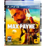 Max Payne 3 Jogo Ps3 Mídia Física