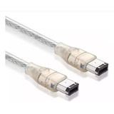 Cable Firewire Icable Firewire Ieee 1394 6 Pines Blanc O Neg