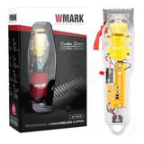 Kit 3 Maquina De Cabelo Wmark Ng108 Ng202 Ng987 Transparente