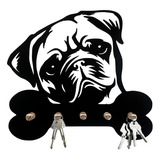 Porta Chaves Cachorros Pets Suporte Chaveiro Mdf Criativo 