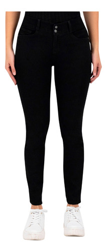 Pantalón Britos Jeans Mujer Skinny Negro 020488