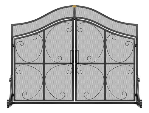 Panel Protector Para Chimenea 2 Puertas